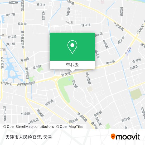 天津市人民检察院地图