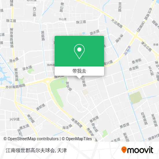 江南领世郡高尔夫球会地图