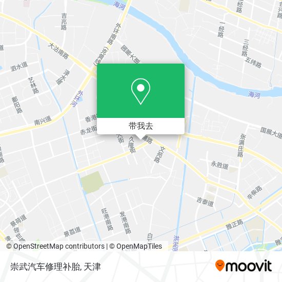 崇武汽车修理补胎地图