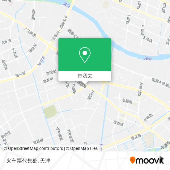 火车票代售处地图