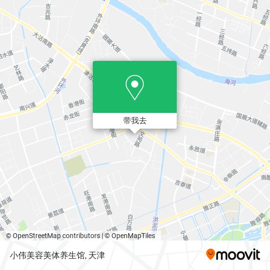 小伟美容美体养生馆地图