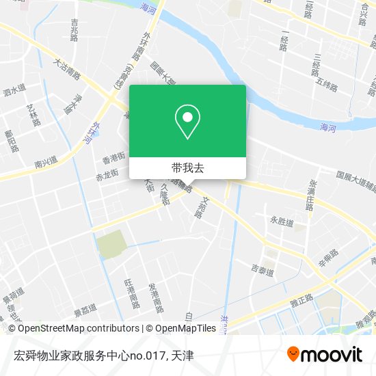 宏舜物业家政服务中心no.017地图