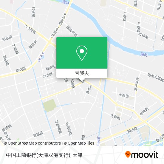 中国工商银行(天津双港支行)地图