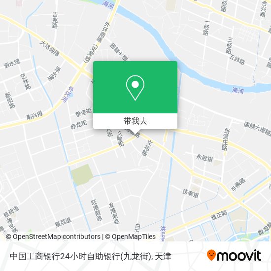 中国工商银行24小时自助银行(九龙街)地图