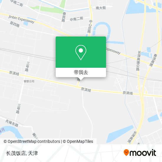 长茂饭店地图
