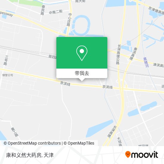 康和义然大药房地图