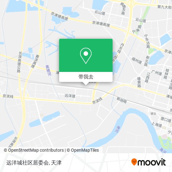 远洋城社区居委会地图
