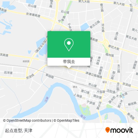 起点造型地图