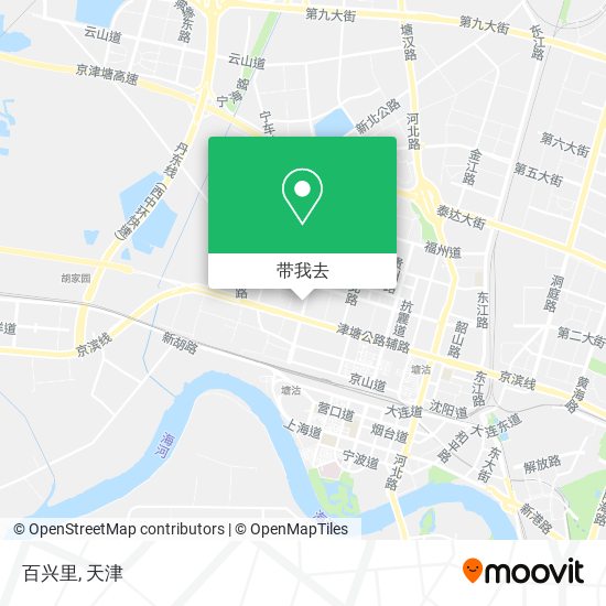百兴里地图