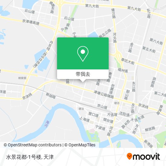 水景花都-1号楼地图