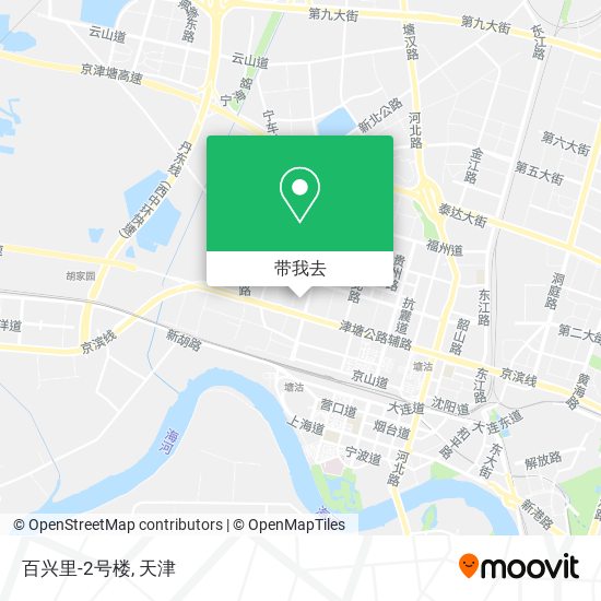 百兴里-2号楼地图