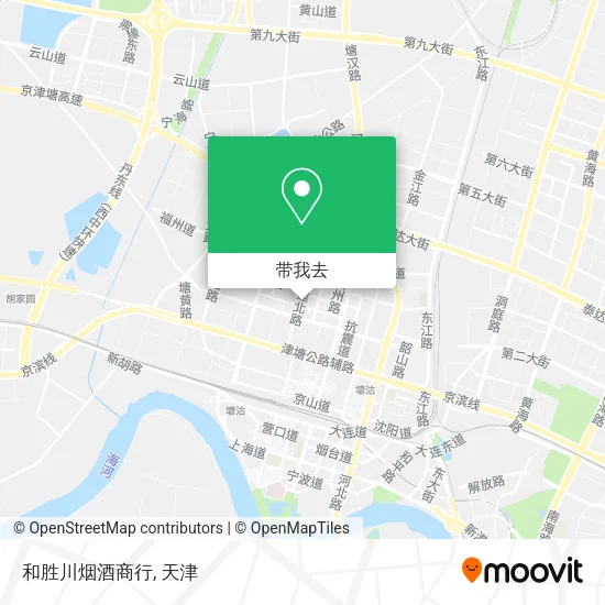 和胜川烟酒商行地图