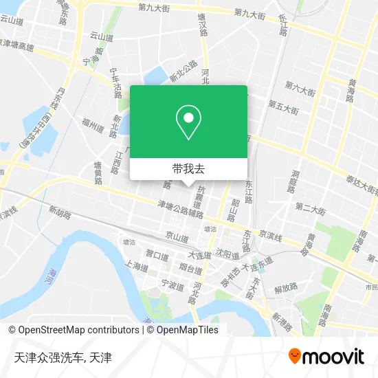 天津众强洗车地图