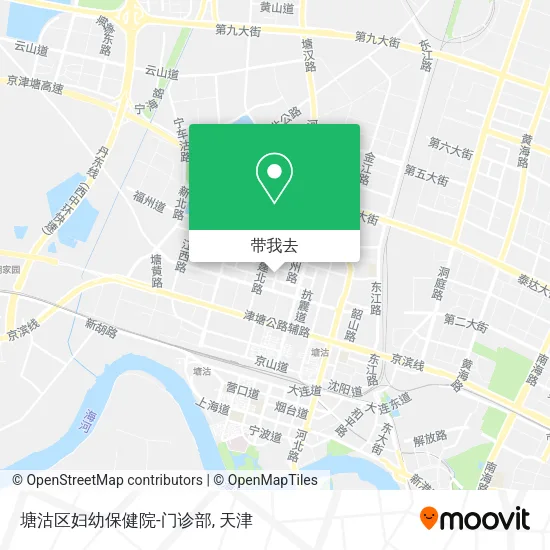 塘沽区妇幼保健院-门诊部地图