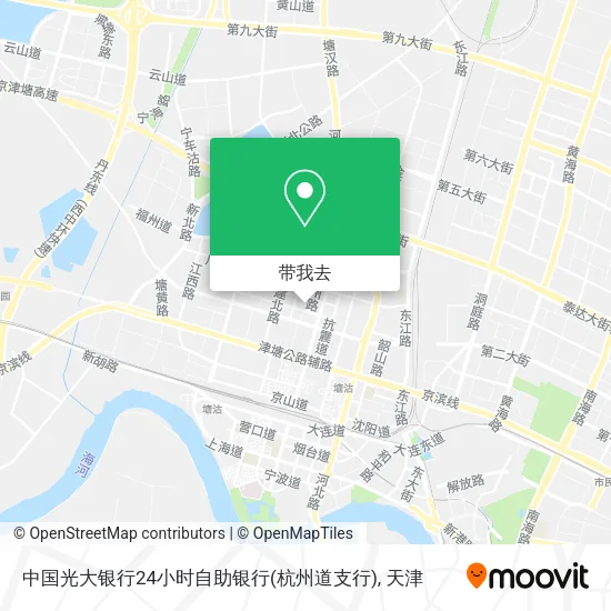 中国光大银行24小时自助银行(杭州道支行)地图
