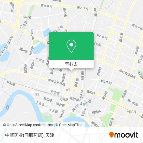 中新药业(同顺药店)地图