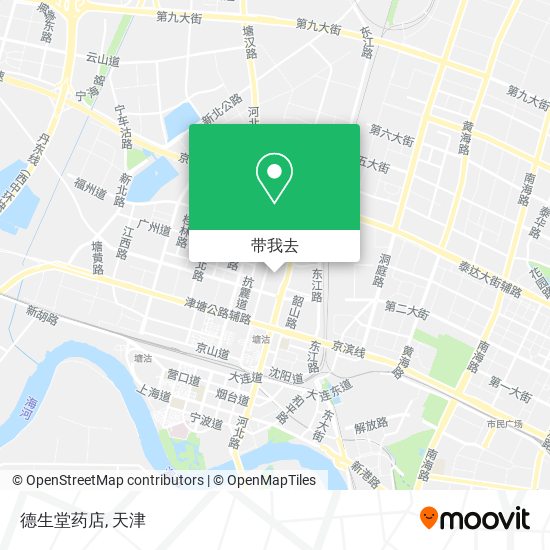 德生堂药店地图