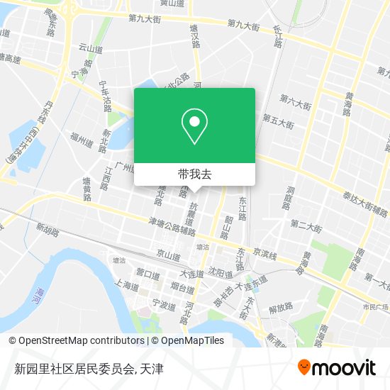 新园里社区居民委员会地图