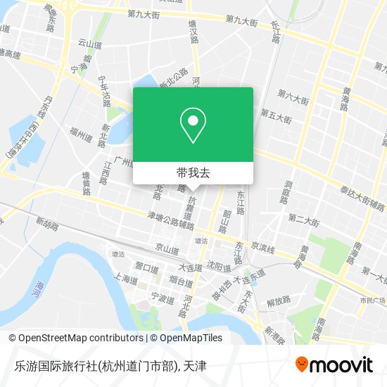乐游国际旅行社(杭州道门市部)地图