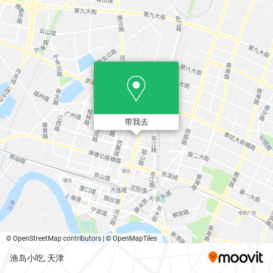 渔岛小吃地图
