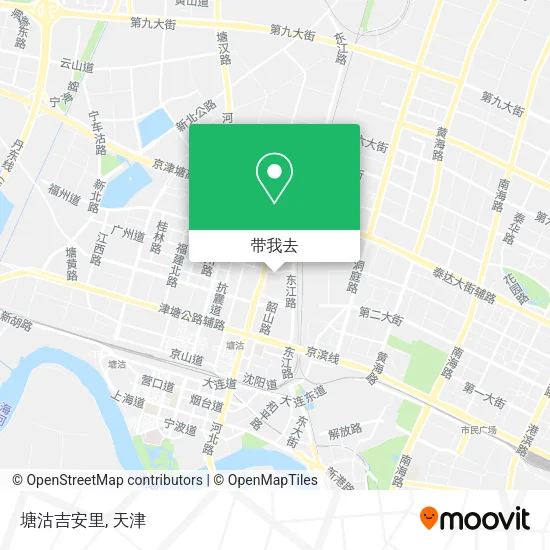 塘沽吉安里地图