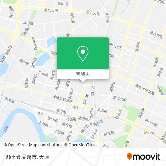 顺平食品超市地图
