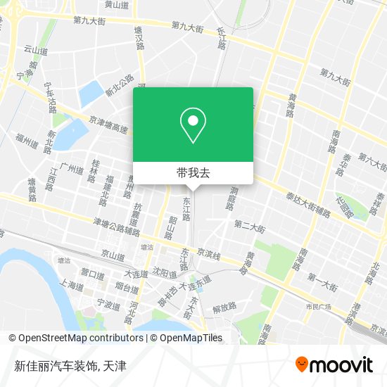 新佳丽汽车装饰地图