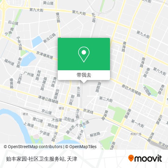贻丰家园-社区卫生服务站地图