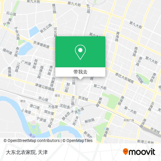 大东北农家院地图