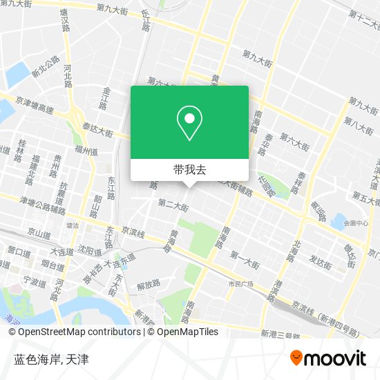 蓝色海岸地图