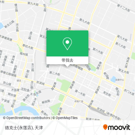 德克士(永莲店)地图