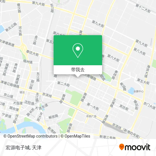 宏源电子城地图