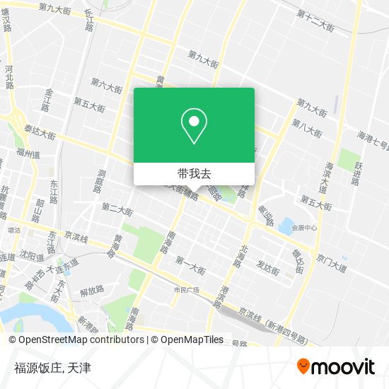福源饭庄地图