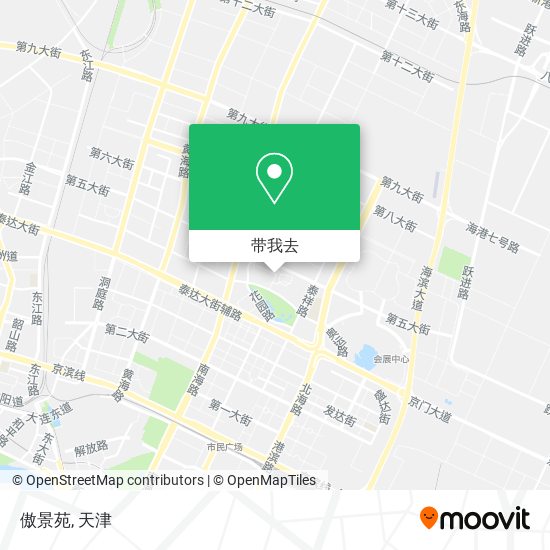 傲景苑地图
