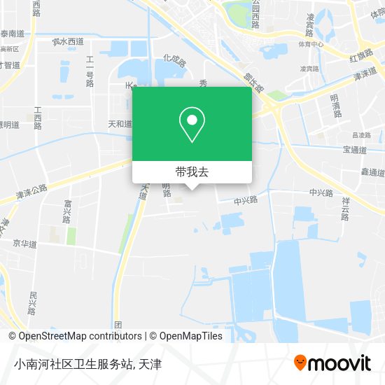 小南河社区卫生服务站地图