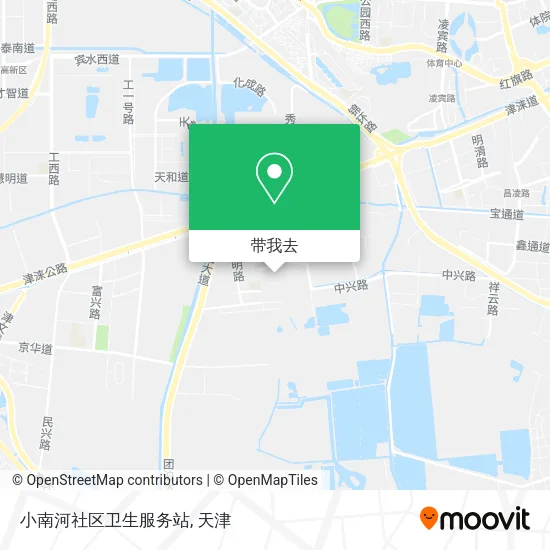 小南河社区卫生服务站地图