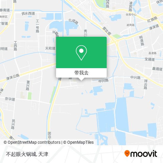 不起眼火锅城地图