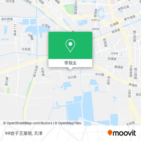 99饺子王菜馆地图