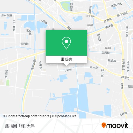 鑫福园-1栋地图