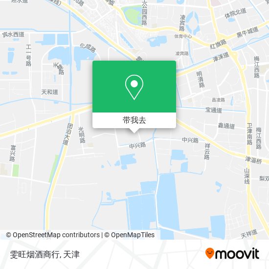 雯旺烟酒商行地图