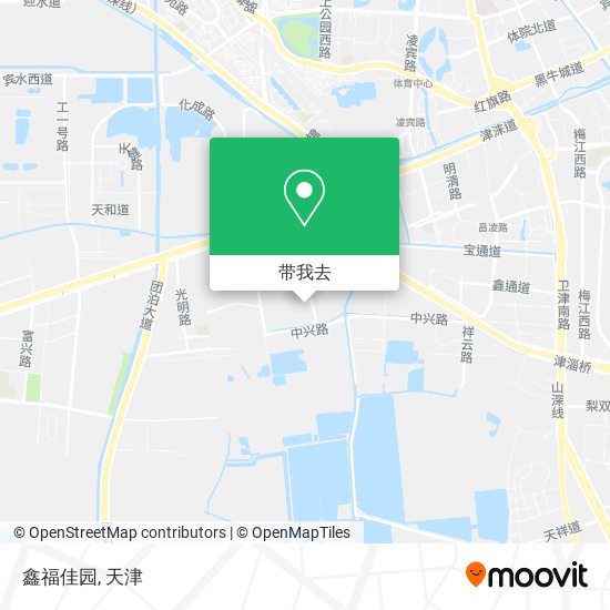 鑫福佳园地图