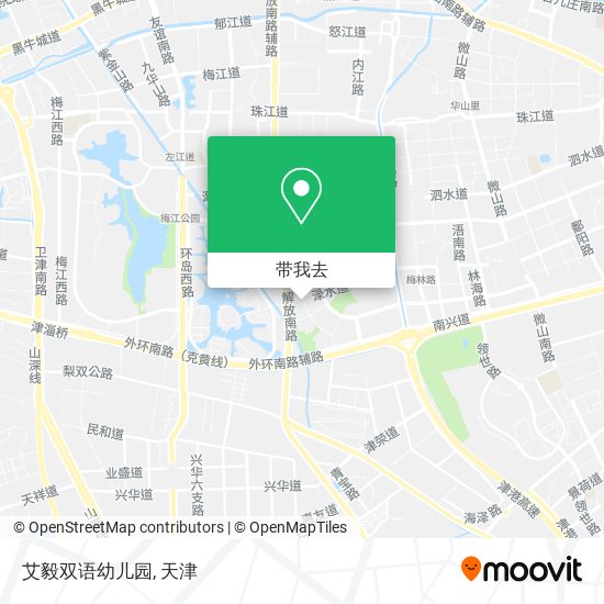 艾毅双语幼儿园地图