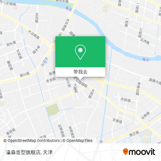 瀛淼造型旗舰店地图