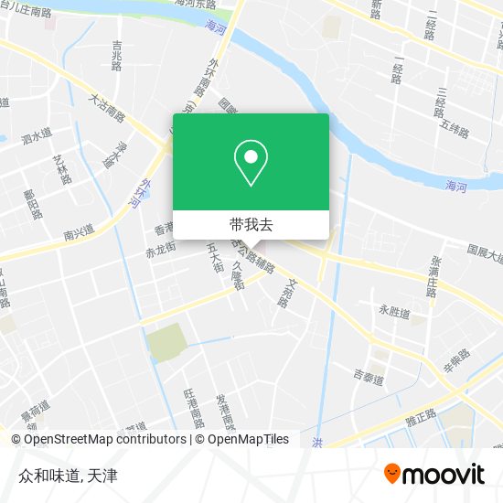 众和味道地图