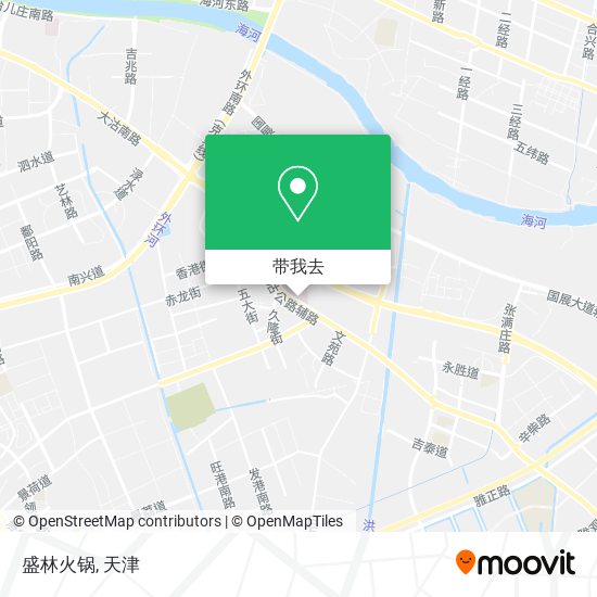 盛林火锅地图