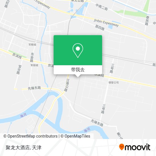 聚龙大酒店地图