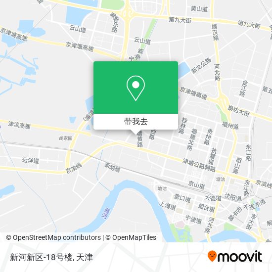 新河新区-18号楼地图