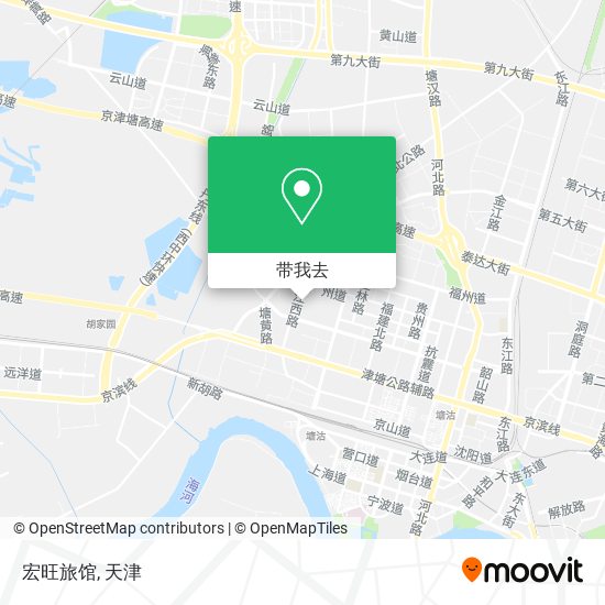 宏旺旅馆地图