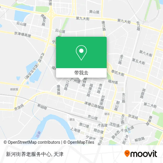 新河街养老服务中心地图