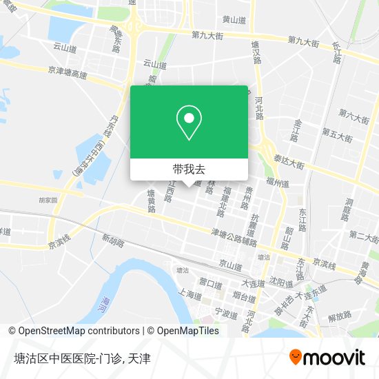 塘沽区中医医院-门诊地图